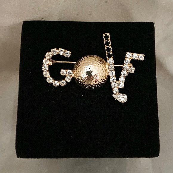 Karen Kettering Designs Jewelry - 💖Golf Anyone? This Brooch Is Cute And Pretty Too! /P29